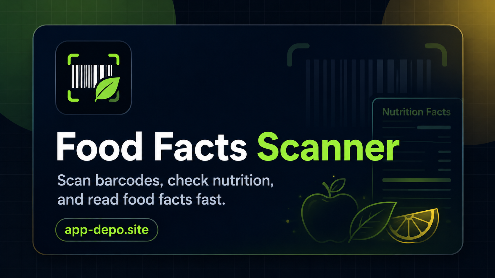 Food Facts Scanner